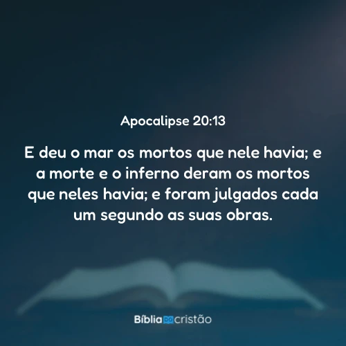 Apocalipse 20:13