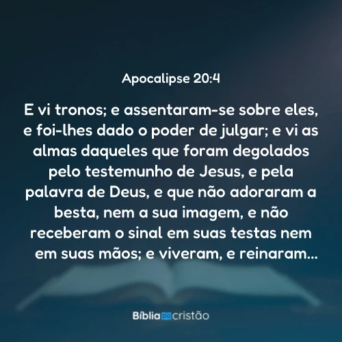 Apocalipse 20:4