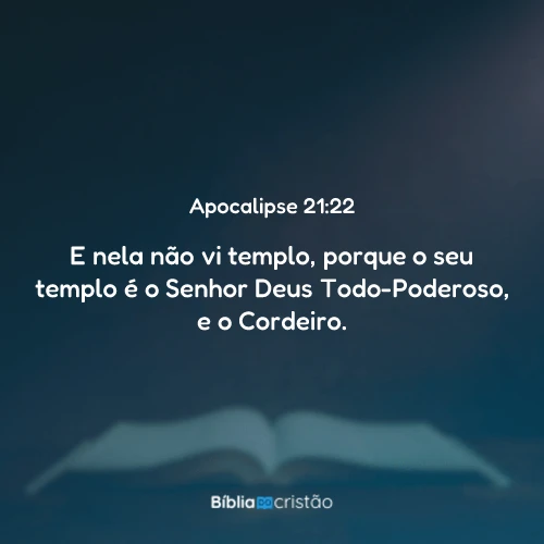 Apocalipse 21:22