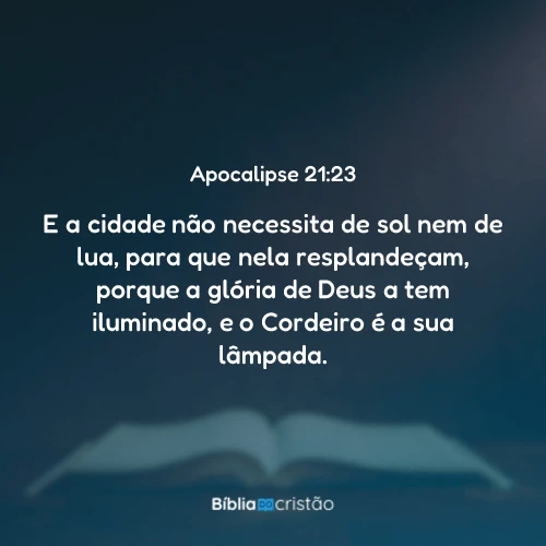 Apocalipse 21:23