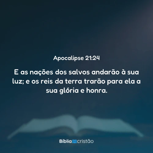 Apocalipse 21:24