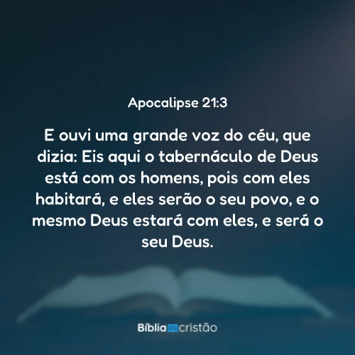 Apocalipse 21:3