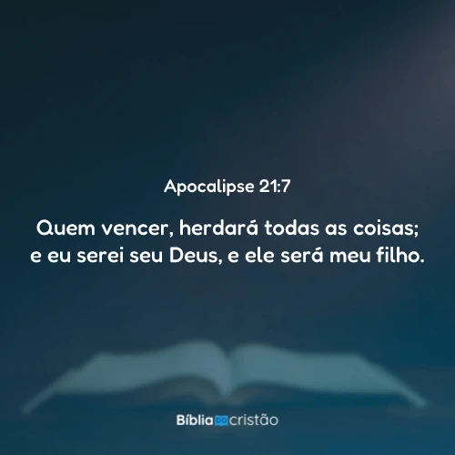 Apocalipse 21:7