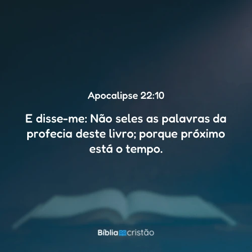 Apocalipse 22:10