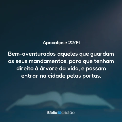Apocalipse 22:14