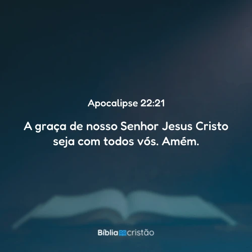 Apocalipse 22:21