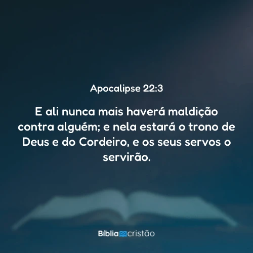 Apocalipse 22:3
