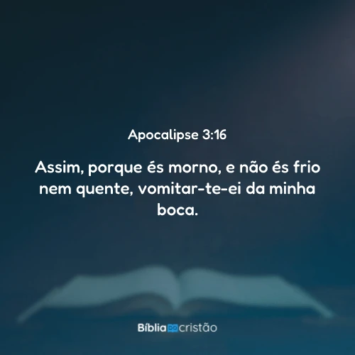 Apocalipse 3:16