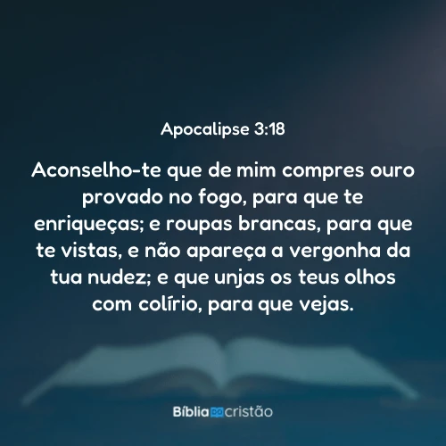 Apocalipse 3:18
