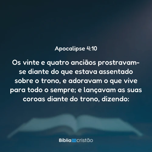 Apocalipse 4:10