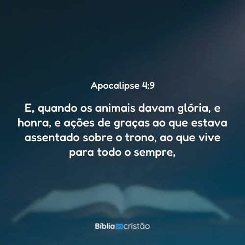 Apocalipse 4:9