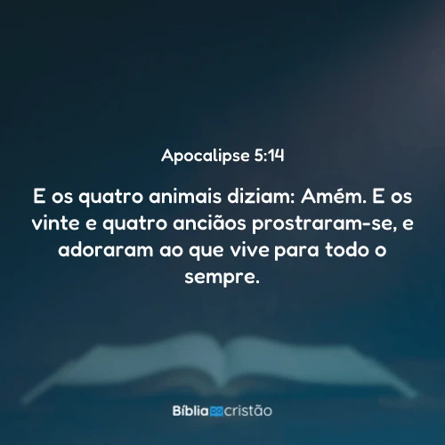 Apocalipse 5:14
