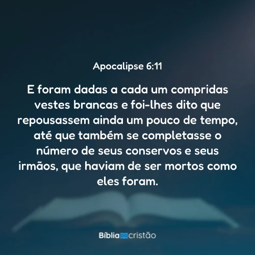 Apocalipse 6:11