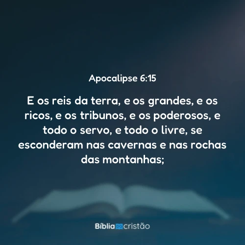 Apocalipse 6:15