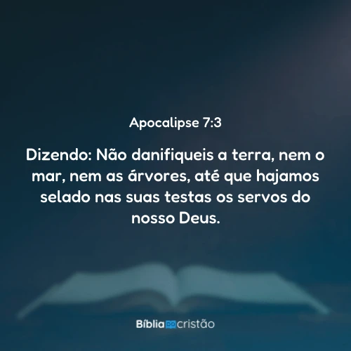 Apocalipse 7:3