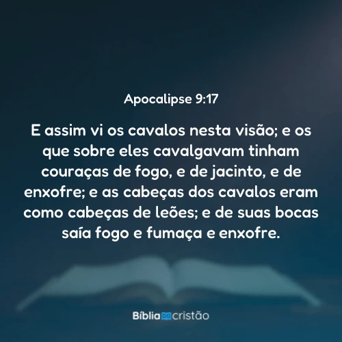 Apocalipse 9:17