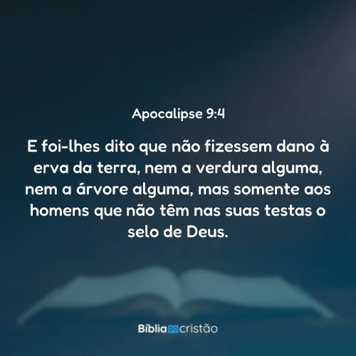 Apocalipse 9:4