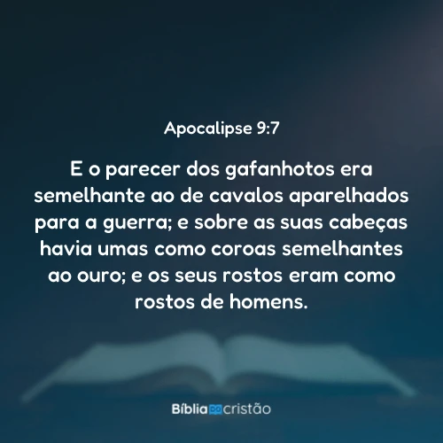 Apocalipse 9:7