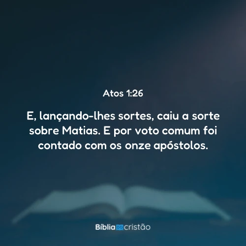 Atos 1:26