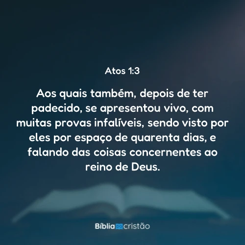 Atos 1:3