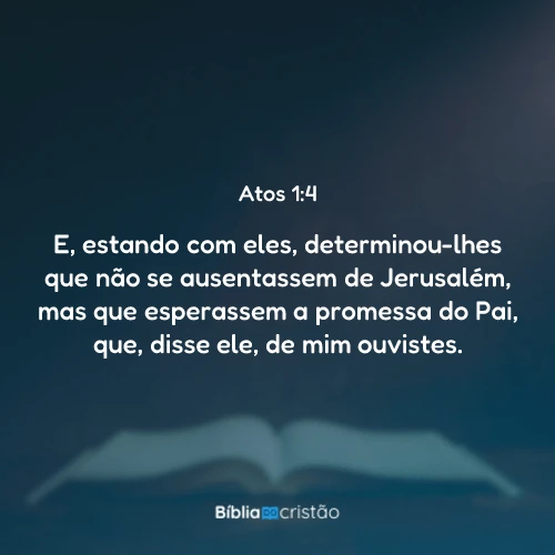 Atos 1:4