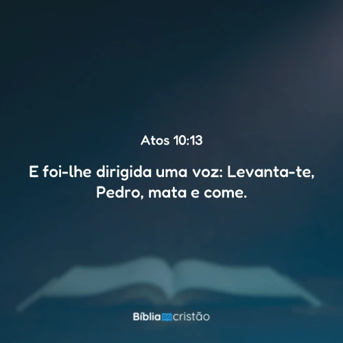 Atos 10:13