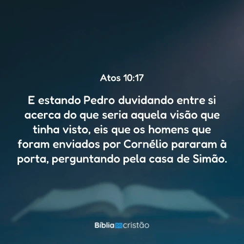 Atos 10:17
