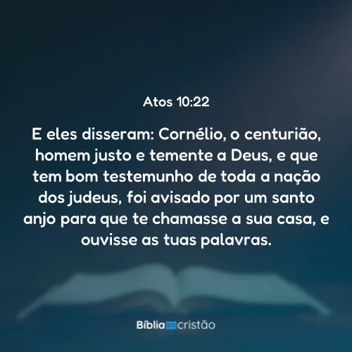 Atos 10:22
