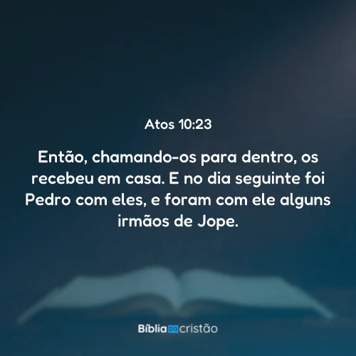 Atos 10:23
