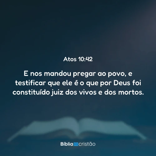 Atos 10:42