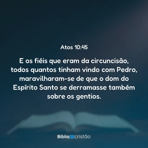 Atos 10:45