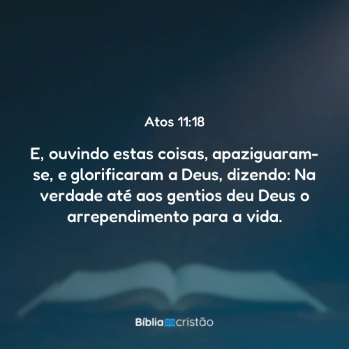 Atos 11:18