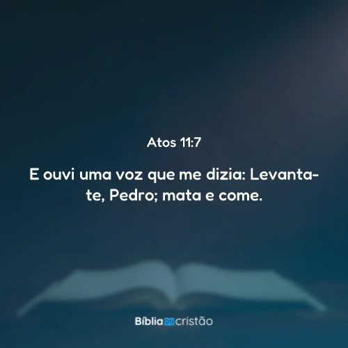 Atos 11:7