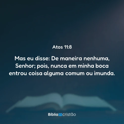 Atos 11:8