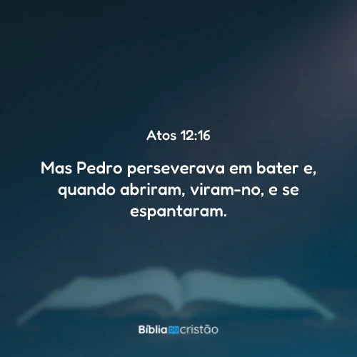 Atos 12:16