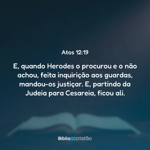 Atos 12:19