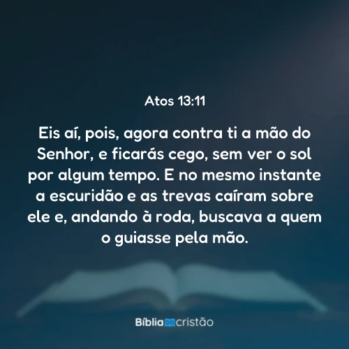 Atos 13:11