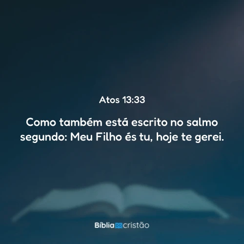Atos 13:33