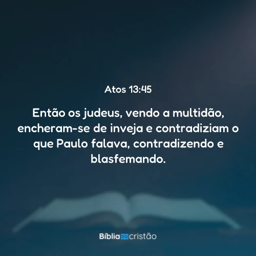 Atos 13:45