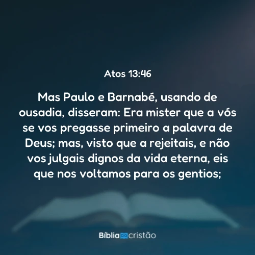 Atos 13:46