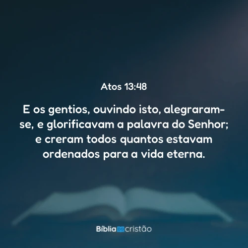 Atos 13:48