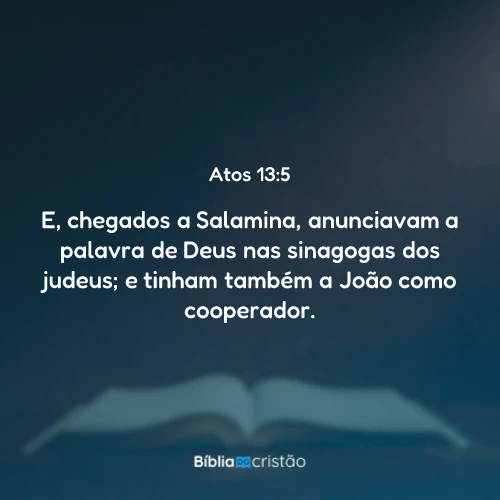 Atos 13:5