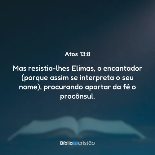 Atos 13:8