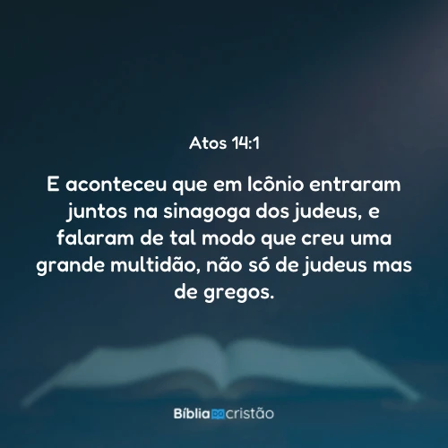 Atos 14:1