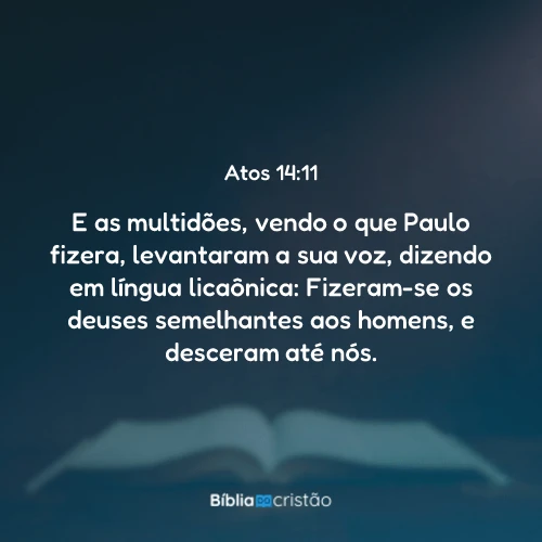 Atos 14:11