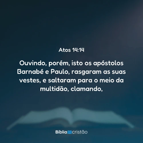 Atos 14:14