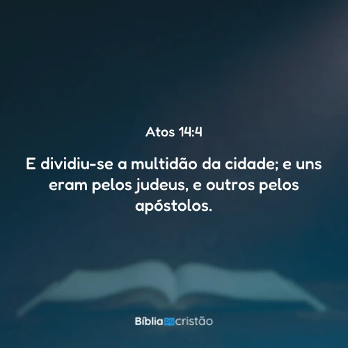 Atos 14:4