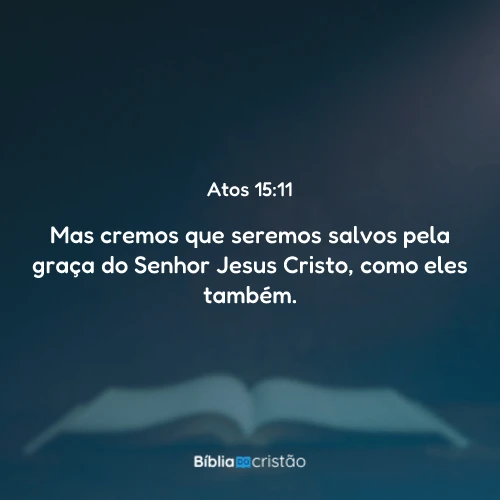 Atos 15:11