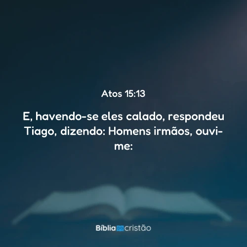 Atos 15:13