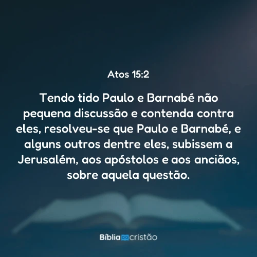 Atos 15:2
